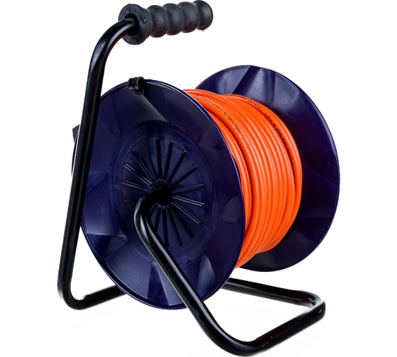 Удлинитель Партнер-Электро PowerLine 4 гн. с/з с выкл. ПВС 3х0,75 ГОСТ 6A 30м UK204B-430DB
