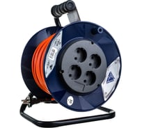 Удлинитель Партнер-Электро PowerLine 4 гн. б/з ПВС 2х0,75 ГОСТ 6A 30м UK101B-430DB