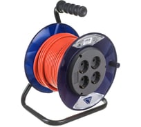 Удлинитель Партнер-Электро PowerLine 4 гн. с/з ПВС 3х0,75 ГОСТ 6A 20м UK104B-420DB