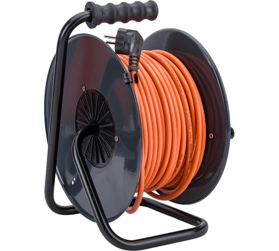 Удлинитель Партнер-Электро ProfiLine 4гн. с/з ПВС 3х1,5 16A 50м IP 44 UP116C-450GR