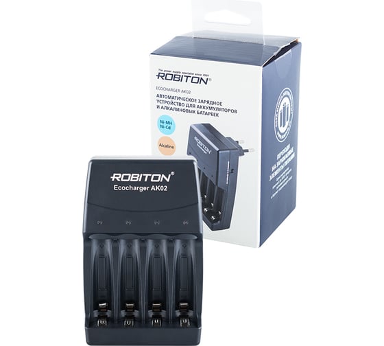 Зарядное устройство Robiton Ecocharger AK02 BL1 14056