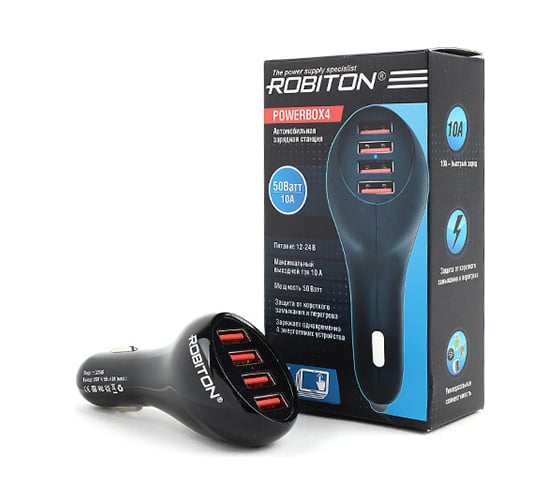 Зарядная станция Robiton PowerBox4 14101