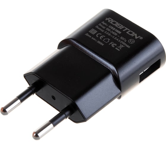 Блок питания Robiton USB1000 1000mA с USB входом BL1 8116