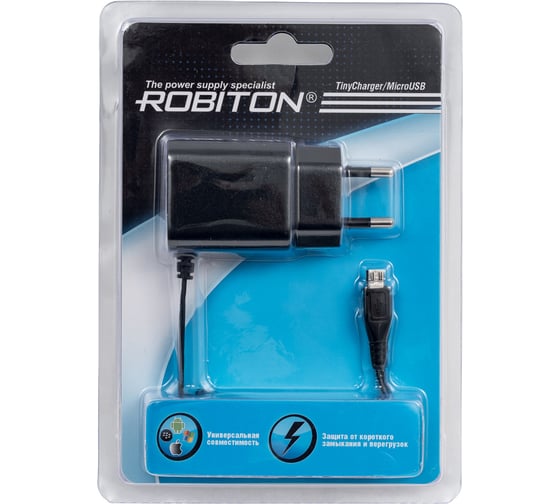Блок питания Robiton TinyCharger/MicroUSB BL1 14102