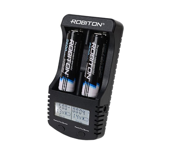 Интеллектуальное зарядное устройство Robiton MasterCharger 2B/Pro LCD 13629