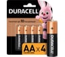 Щелочные батарейки Duracell, АА/LR6 4шт Б0026815