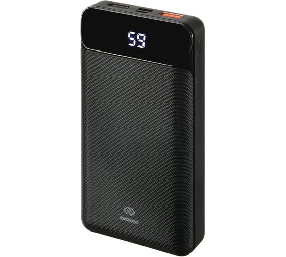 Мобильный аккумулятор DIGMA Power Delivery DG-20000-PL 20000mAh QC PD 3A черный (DG-20000-PL-BK) 1166571 1