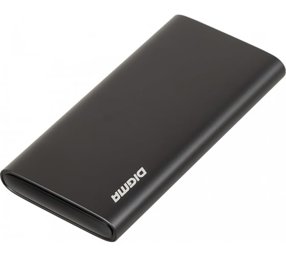 Мобильный аккумулятор DIGMA DGPF10F 10000mAh QC PD 3A серый (DGPF10F20AGY) 1455060