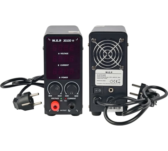 Лабораторный источник питания W.E.P 3010d-iii 30v 10a М7758699