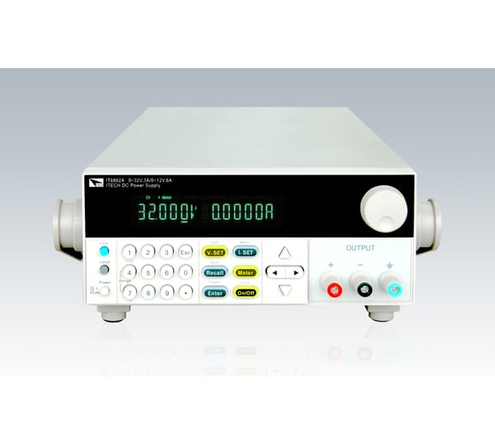 Источник питания постоянного тока ITECH 32В/3A/96Вт и 12В/6А/72Вт IT6862A