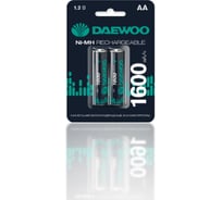 Аккумулятор DAEWOO  AA/HR6 1.2В 1600мА.ч Ni-MH BL-2 (уп.2шт) 5043206