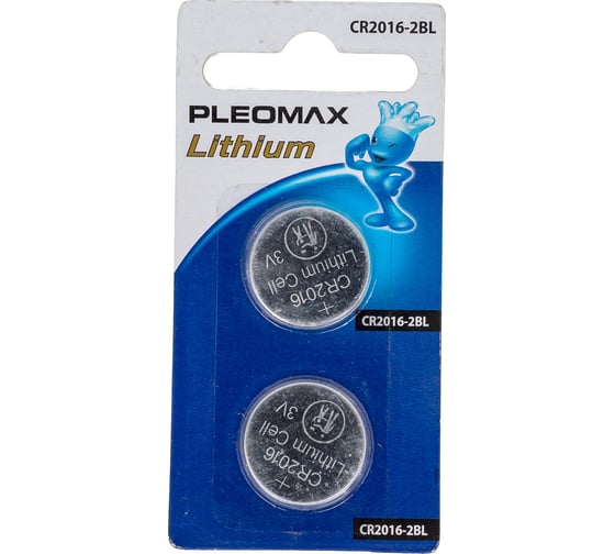 Батарейки Pleomax CR20162BL Lithium (60/240/43200) Б0061069