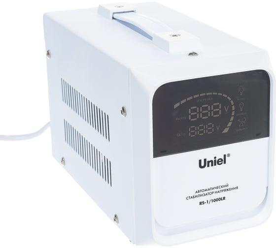 Однофазный стабилизатор напряжения для холодильников Uniel RS-1/1000LR UL-00003601