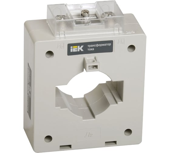 Трансформатор тока IEK тшп-0,66 750/5а 10ва 0,5 60 ITB40-2-10-0750 1