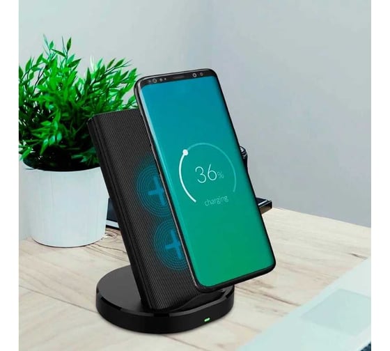 АКБ TFN 10000mAh Work Station PD QI bk TFN-PB-220-BK