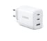 Сетевое зарядное устройство Ugreen cd275 usb-a+2 usb-c 65w fast charger eu, цвет: белый 90496 1