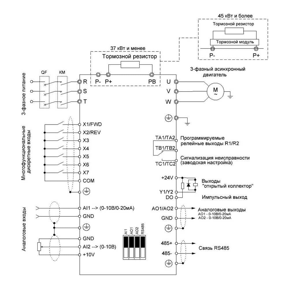 Частотный преобразователь Sputnik выходной ток 25/32А 11/15кВт вх: 3ф x ...