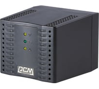 Стабилизатор напряжения Powercom черный TCA-2000 BL