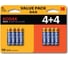 Батарейки Kodak LR03 4+4BL MAX SUPER Alkaline AAA Б0057079 1