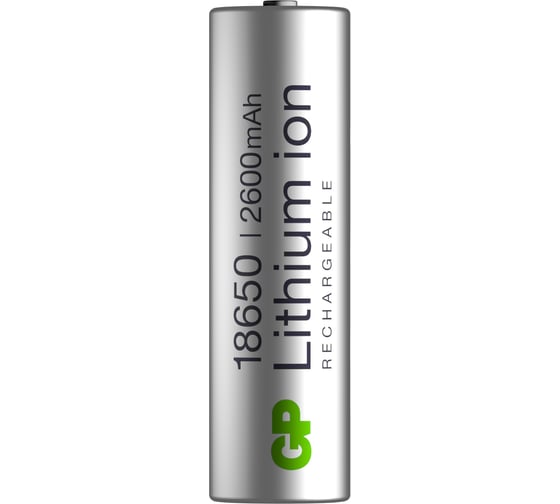 Литий-ионный аккумулятор GP емкостью 2600mAh + з/у. L1111865026FPE-2CRFB1
