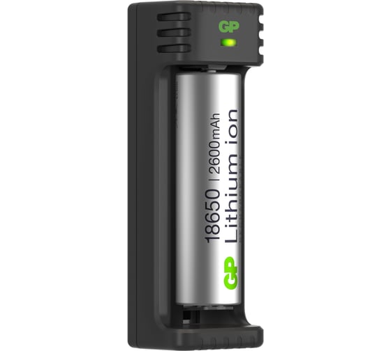 Литий-ионный аккумулятор GP емкостью 2600mAh + з/у. L1111865026FPE-2CRFB1
