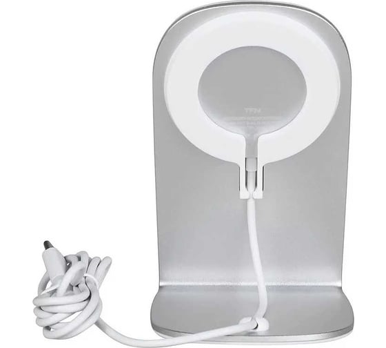 Беспроводное зарядное устройство TFN MagDock Charger 15W slv -QI17 TFN-QI17