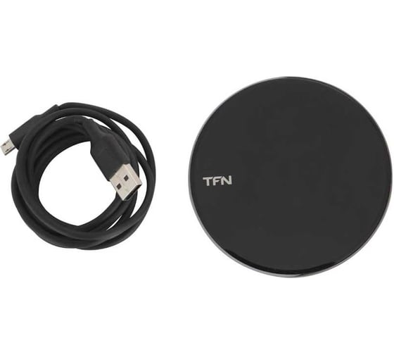 Беспроводное зарядное устройство TFN RAPID+ 10W black -QI01 TFN-QI01