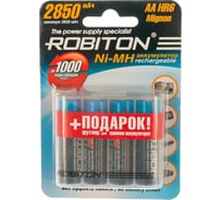 Аккумулятор ROBITON 2850MHAA-4/box BL4 /4 шт./ 9788