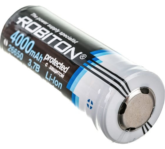 Аккумулятор ROBITON Li26650 с защитой PK1 13010