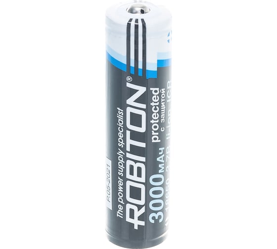 Аккумулятор ROBITON Li3.0/18650 с защитой PK1 13489