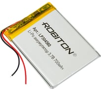 Аккумулятор ROBITON LP304560 3.7В 700mAh PK1 14070