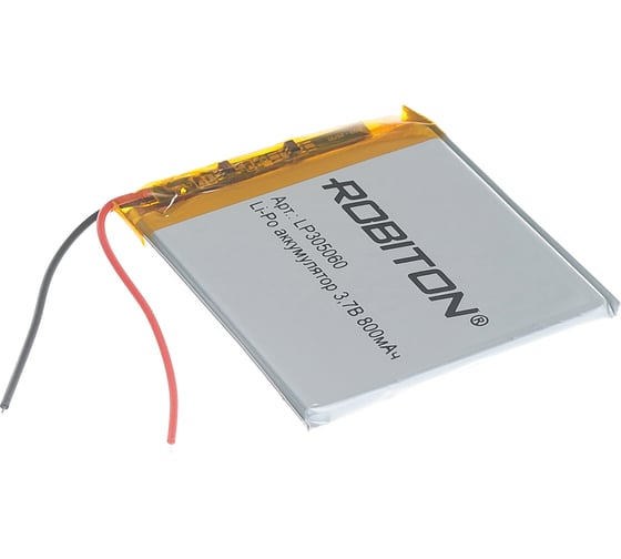 Аккумулятор ROBITON LP305060 3.7В 800mAh PK1 14071