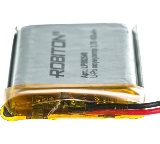 Аккумулятор ROBITON LP502540 3.7В 450mAh PK1 14074