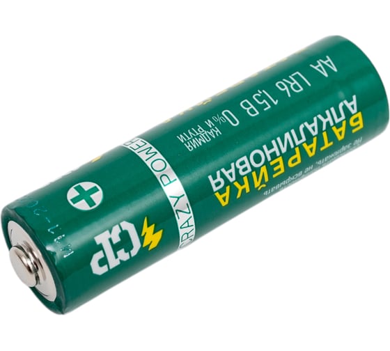 Батарейка Элемент питания алкалиновый CRAZYPOWER AA/LR6 (6 шт Блистер-лента) 5041592