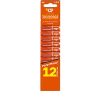 Батарейка Элемент питания алкалиновый CRAZYPOWER AA/LR6 мини-блистер (упаковка 12шт) 5041530