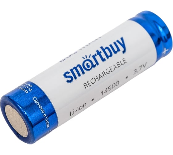 Аккумулятор Smartbuy li14500-1s800 mah 3,7v (50/400) SBBR-14500-1S800