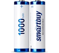 Аккумулятор Smartbuy nimh aa/2bl 1000 mah (24/240) упаковка 2 шт. SBBR-2A02BL1000