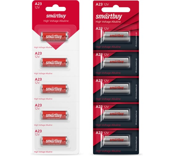 Батарейка Smartbuy алкалиновая a23/5b (100/1000) упаковка 5 шт. SBBA-23A5B