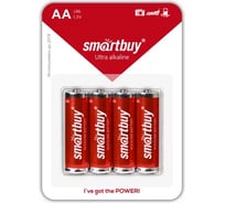 Батарейка Smartbuy алкалиновая lr6/4b (48/480) упаковка 4 шт. SBBA-2A04B