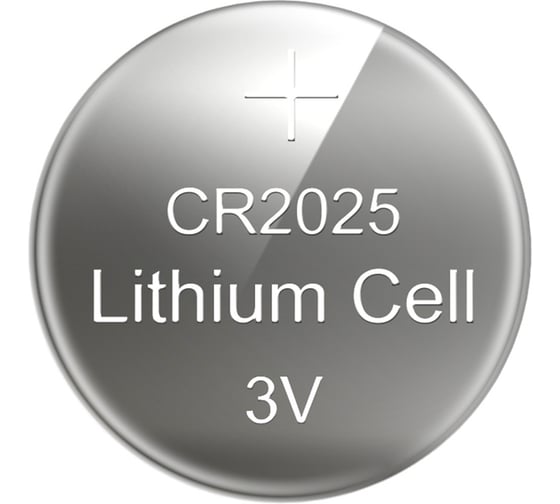 Элемент питания Smartbuy литиевый, cr2025/5b (100/4000) упаковка 5 шт. SBBL-2025-5B