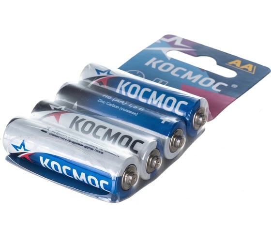 Элемент питания КОСМОС R6 4BL KOCR64BL
