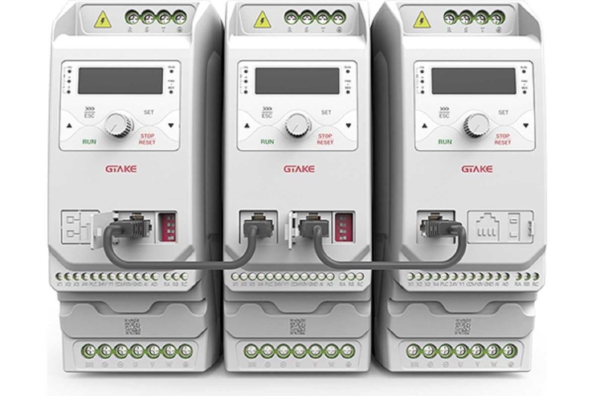 Преобразователь частоты GTAKE GK610-2S1.5B; 1,5 кВт; 7,5 А; 1x220VAC; IP20;  Тормозной ключ 00-00007764