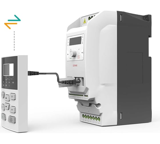 Преобразователь частоты GTAKE GK610-4T2.2G/3.7LB; 2,2 кВт; 5,5 А; 400V; IP20; Тормозной ключ