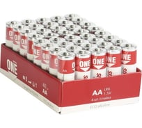 Батарейка Smartbuy алкалиновая one lr6/40 bulk (40/720) упаковка 40 шт. SOBA-2A40S-Eco