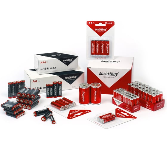 Батарейка Smartbuy алкалиновая, крона 6lr61/1b (12/240) SBBA-9V01B