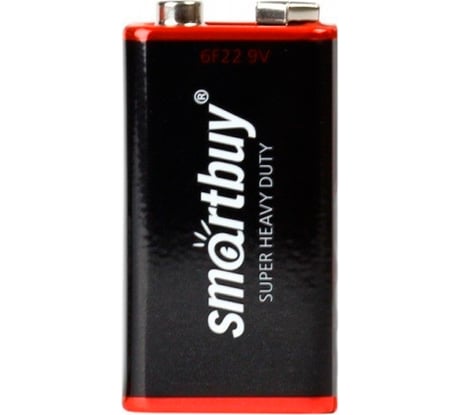 Батарейка Smartbuy солевая крона 6f22/1s (10/400) SBBZ-9V01S