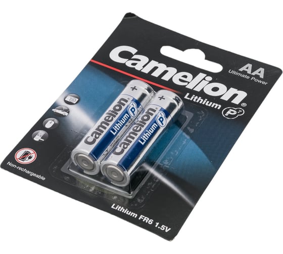 Батарейка Camelion Lithium bl2 fr6 (fr6-bp2, 1.5В) 15241