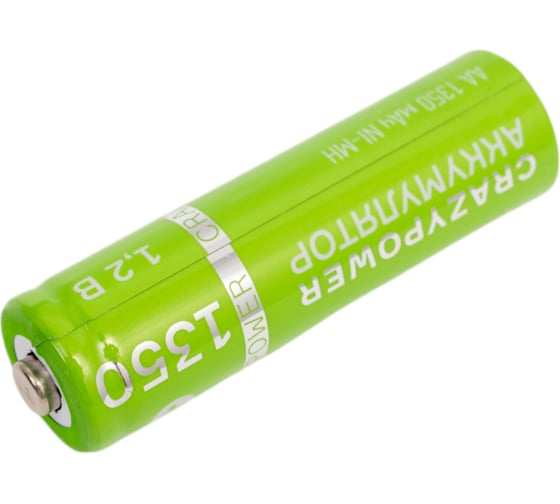 Аккумулятор CRAZYpower АА Ni-MH 1350мАч 4 шт блистер 5046474