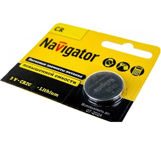 Элемент питания Navigator 93 822 NBT-CR2025-BP1 29258 93822