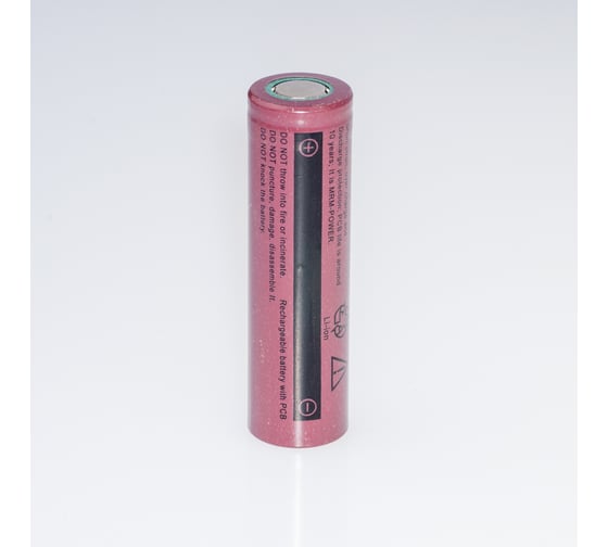 Аккумулятор Pro Legend Li 18650, 3000 mAh, 3,7V, без защиты, плоский плюс PL6210